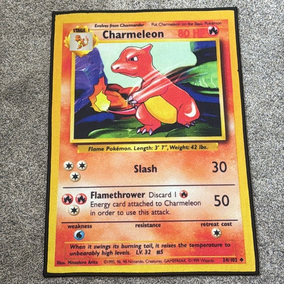 NEW! POKEMON RUG 20”x28” - CHARMELEON - Picture 1 of 2